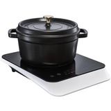 Medion LIFE Induktionskochplatte MD 18490  schwarz/weiß, 2.000 Watt