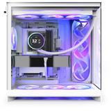 NZXT F420U Ultra RGB, Gehäuselüfter weiß, Single Frame, 420 mm
