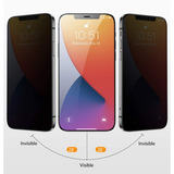 Nevox NEVOGLASS 3D PRIVACY, Schutzfolie transparent, iPhone 17 Pro / 16 Pro
