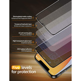 Nevox NEVOGLASS 3D PRIVACY, Schutzfolie transparent, iPhone 17 Pro / 16 Pro