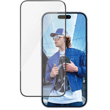 PanzerGlass Displayschutz Ultra-Wide Fit, Schutzfolie transparent, iPhone 16 /15, EasyAligner