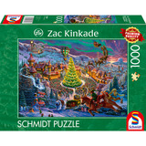 Schmidt Spiele Zac Kinkade: Santas Nordpol, Puzzle 1000 Teile