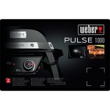 Weber Elektrogrill Pulse 1000 schwarz/silber, 1.800 Watt