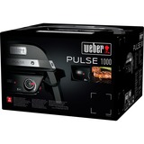 Weber Elektrogrill Pulse 1000 schwarz/silber, 1.800 Watt