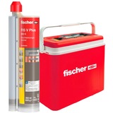 fischer Hochleistungsmörtel FIS V Plus 360 S + Kühlbox grau, 8 Kartuschen mit je 360ml, in passiver Kühlbox