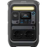 Anker SOLIX Tragbare Powerstation C300X, 288Wh grau, 300 Watt, 600 Watt SurgePad, PD 3.1