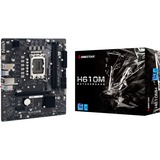 Biostar H610MH, Mainboard schwarz