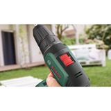Bosch Heimwerken & Garten Akku-Schlagbohrschrauber EasyImpact 1200, Schlagbohrmaschine grün/schwarz, Li-Ionen Akku 1,5Ah, Koffer