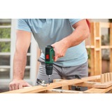 Bosch Heimwerken & Garten Akku-Schlagbohrschrauber EasyImpact 1200, Schlagbohrmaschine grün/schwarz, Li-Ionen Akku 1,5Ah, Koffer