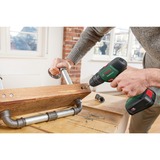 Bosch Heimwerken & Garten Akku-Schlagbohrschrauber UniversalImpact 18V grün/schwarz, Li-Ionen Akku 1,5Ah, Koffer, POWER FOR ALL ALLIANCE