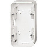 Busch-Jaeger Aufputzgehäuse zweifach weiß mit Bodenplatte weiß, Retail