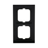 Busch-Jaeger Rahmen zwei fach schwarz, Retail