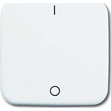 Busch-Jaeger Wippe aus einteiligem Kunststoff für Schalter und Taster weiß, Retail