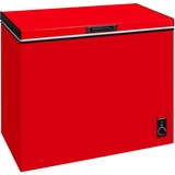 Exquisit GT200-050F, Gefriertruhe rot