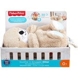 Fisher-Price Schlummer-Otter - Musik-Kuscheltier für Babys und Kleinkinder hellbraun