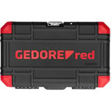 GEDORE Bit-Satz 1/4", 67teilig schwarz/rot, (R33003067 )