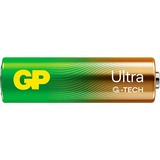 GP Batteries GP Ultra Alkaline Batterie AA Mignon Longlife, LR06, 1,5Volt 4 Stück, mit neuer G-Tech Technologie