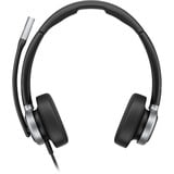 HP POLY Focus 625 Stereo Bluetooth-Headset (C56XPAA) schwarz, Bluetooth, USB-C-Dongle