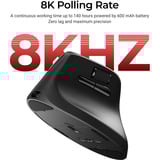 Keychron M5 Wireless 8K-Version, Maus schwarz