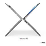 Lenovo IdeaPad 5 2-in-1 15AGP11 (83UM0029GE), Notebook grau, AMD Ryzen AI 5 430, AMD Radeon 840M, 16 GB DDR5, 512 GB (512 GB SSD), Windows 11 Home