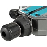 Makita Akku-Kapp-und Gehrungssäge LS002GZ01 XGT, 40Volt + Funk Adapter blau, Bluetooth, ohne Akku und Ladegerät