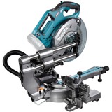 Makita Akku-Kapp-und Gehrungssäge LS002GZ01 XGT, 40Volt + Funk Adapter, Kapp- und Gehrungssäge blau, Bluetooth, ohne Akku und Ladegerät