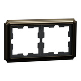 Merten D-Antik Metallrahmen 2-fach Rahmen aus Metall Retail