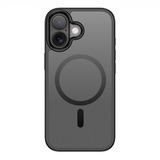 Nevox StyleShell INVISIO, Handyhülle schwarz, iPhone 17, kompatibel mit MagSafe