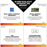 OMEN 16-am0180ng, Gaming-Notebook schwarz, Intel® Core™ i7-14650HX, NVIDIA GeForce RTX 5070, 32 GB DDR5, 1 TB (1 TB SSD), Windows 11 Home