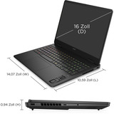 OMEN 16-am0180ng, Gaming-Notebook schwarz, Intel® Core™ i7-14650HX, NVIDIA GeForce RTX 5070, 32 GB DDR5, 1 TB (1 TB SSD), Windows 11 Home
