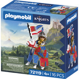 PLAYMOBIL 72119 Knights Anführer Löwenritter, Konstruktionsspielzeug 