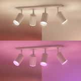 Philips Hue White & Color Ambiance Fugato 2er-Spot, LED-Leuchte weiß