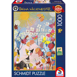Schmidt Spiele Rosina Wachtmeister: Gestreiftes Kätzchen, Puzzle 1000 Teile