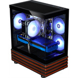 Thermaltake FTW V170 Ultra Arc B580, Gaming-PC schiefer/holz, Windows 11 Pro