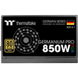 Thermaltake Germanium Pro RGB 850W, PC-Netzteil schwarz, 1x 12-Pin High Power GPU, 4x PCIe, Kabelmanagement, 850 Watt