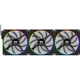 Thermaltake TS 140 EX RGB, Gehäuselüfter schwarz, 3er Pack, 140 mm