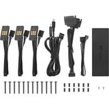 Thermaltake TS 140 EX RGB, Gehäuselüfter schwarz, 3er Pack, 140 mm