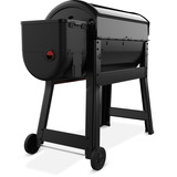 Weber Smoque XL Holzpelletsmoker schwarz, 2 Temperaturfühler, App-Steuerung