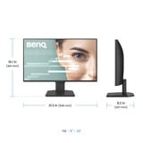 BenQ GW2490C, LED-Monitor 60.5 cm (23.8 Zoll), schwarz, FullHD, IPS, HDMI, DP, USB-C, Lautsprecher, 144Hz Panel