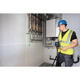 Bosch Linienlaser GLL 20-22 G Professional blau/schwarz, grüne Laserlinien, inkl. Universalhalter LB 10