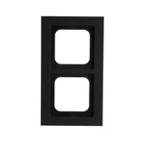 Busch-Jaeger Abdeckrahmen 1722-275, Abdeckung schwarz, Retail