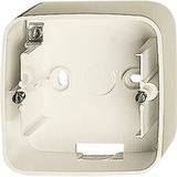 Busch-Jaeger Aufputzgehäuse eine Einheit weiß, Retail