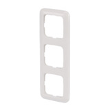 Busch-Jaeger Rahmen dreifach, Designlinie Reflex SI, Unterputzmontage, Kunststoff, glänzend weiß (glänzend), Retail