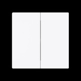 Busch-Jaeger Wippe geschlossen weiß, Retail