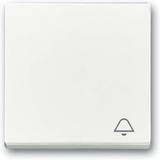 Busch-Jaeger Wippe mit Aufdruck weiß, Retail