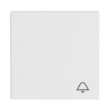 Busch-Jaeger Wippe mit Aufdruck weiß, Retail