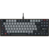 CHERRY KC 500 MX LP TKL, Tastatur schwarz, DE-Layout, Cherry MX Low Profile 2.0 Ivory