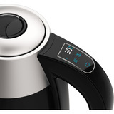 Cecotec Thermosense 400 VisionLight, Wasserkocher edelstahl/schwarz, 2.200 Watt, 1,7 Liter