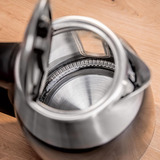 Cecotec Thermosense 400 VisionLight, Wasserkocher edelstahl/schwarz, 2.200 Watt, 1,7 Liter