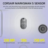 Corsair SCIMITAR Elite Wireless SE, Gaming-Maus weiß